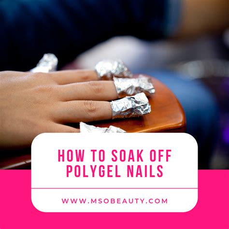 how to remove polygel nails|soak off polygel.